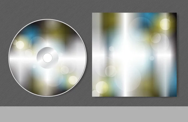 Design de capa de CD — Vetor de Stock