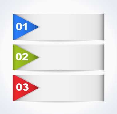 Modern infographics şablonu
