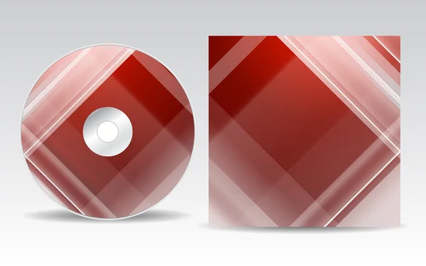 Conception de couverture de CD — Image vectorielle