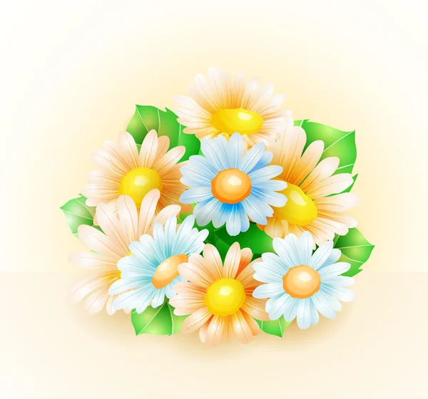 Spring flowers — Stock Vector