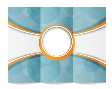 Üç katlı broşür şürü