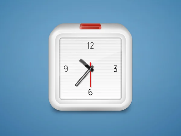 Icono del reloj despertador — Vector de stock