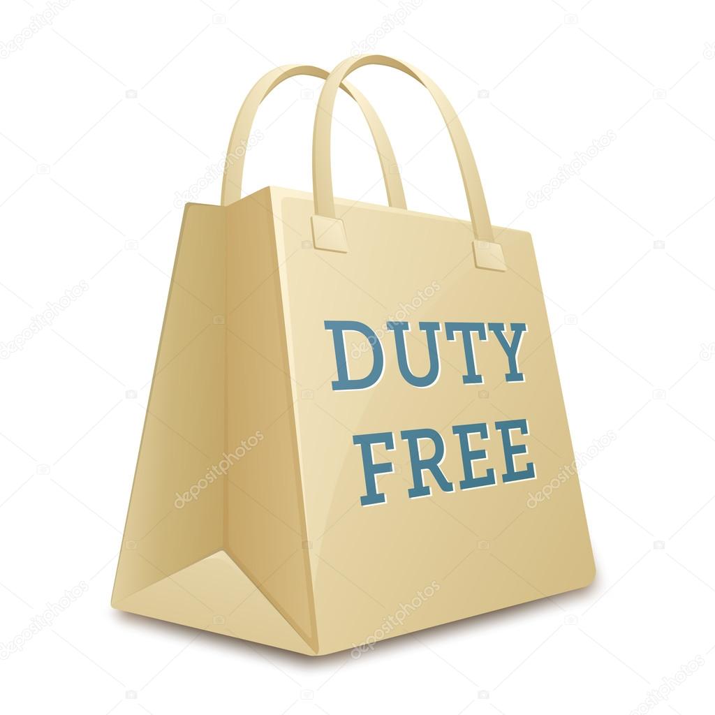 Duty free shopping bag