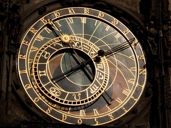 Zegar astronomiczny w Pradze — Zdjęcie stockowe