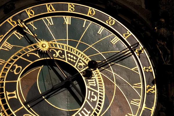 Orologio astronomico a Praga — Foto Stock