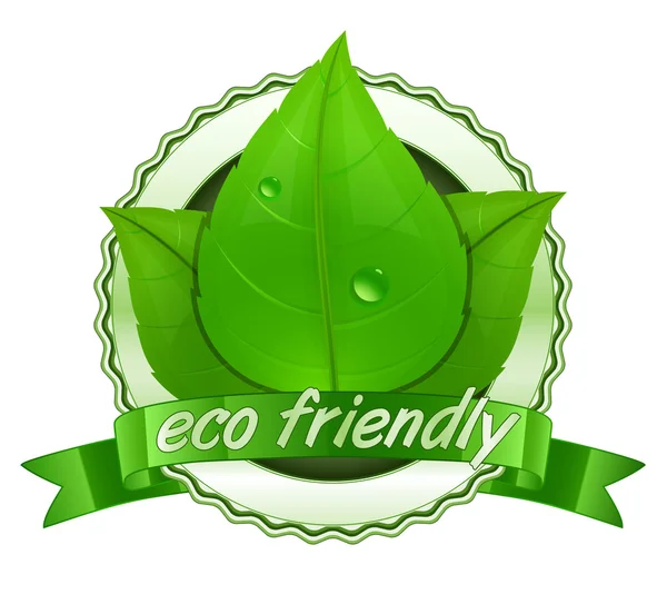 Eco amistoso — Vector de stock