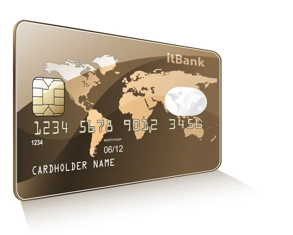 Creditcard of bankpas hebt. betaling concept. — Stockvector