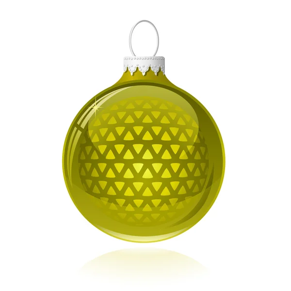 Palla di Natale — Vettoriale Stock