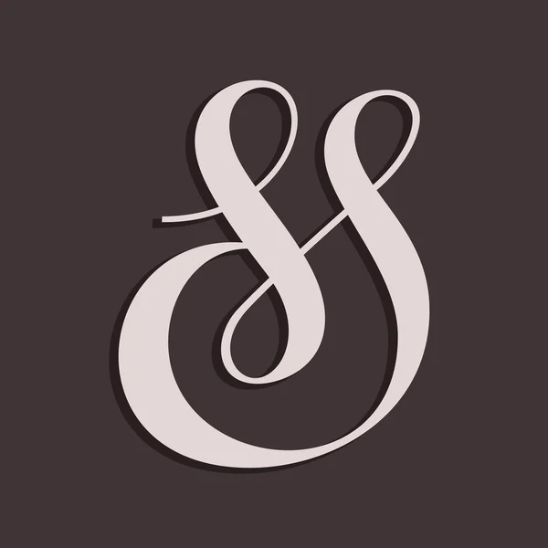 Ampersand — Stockvector