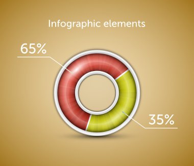 Infographic elements & chart clipart