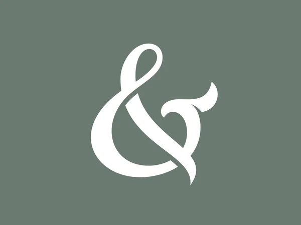 Ampersand — Stockvector