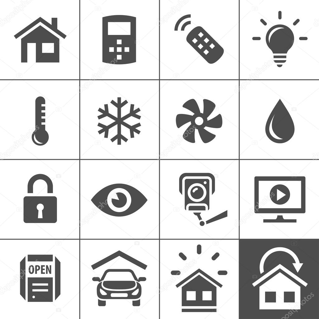 Home Automation Control Systems Icons