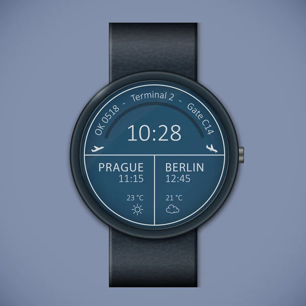 Smartwatch-Attrappe — Stockvektor