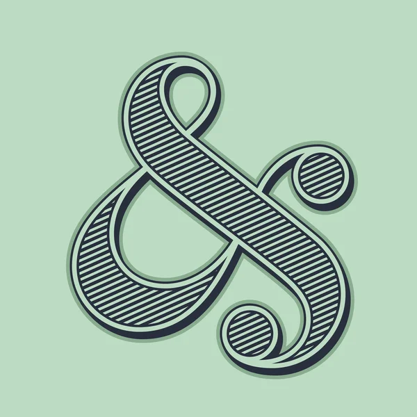 Ampersand — Stock Vector