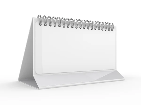 Blank desktop calendar — Stock Photo, Image