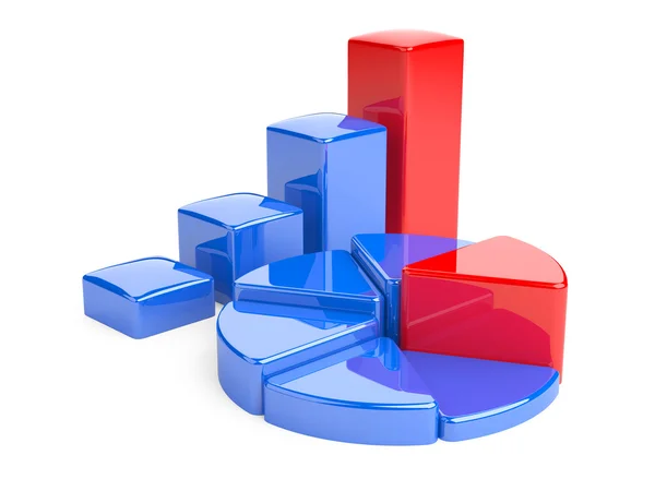 Gráfico de negocios . —  Fotos de Stock