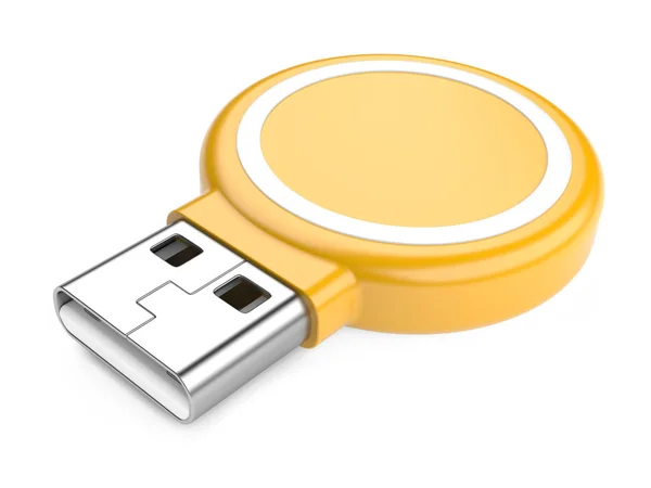 USB villanás hajt. 3D-s kép — Stock Fotó