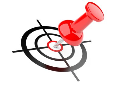 3D çizimi hedefi ile itme