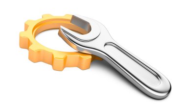 dişli ve somun anahtarı