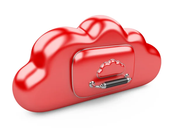 Concetto di cloud storage — Foto Stock