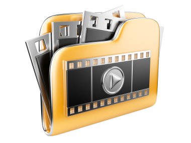 klasörleri kullan düğmesi ve film şeridi