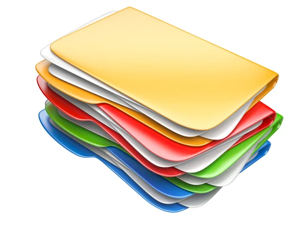 Folders and files. — Stock Photo, Image