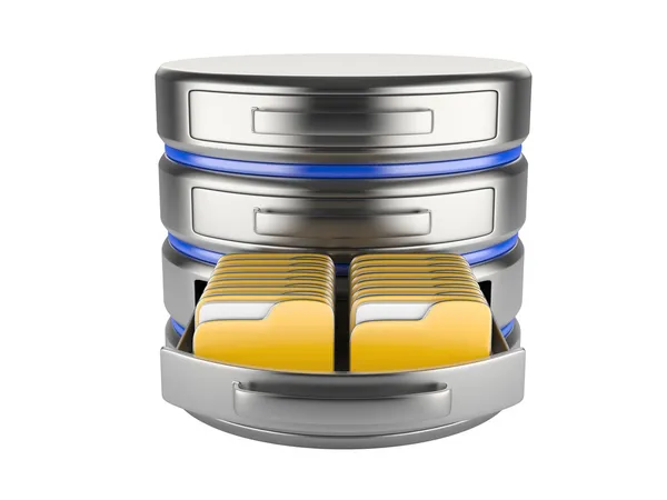 Database storage concept — Stock Photo, Image