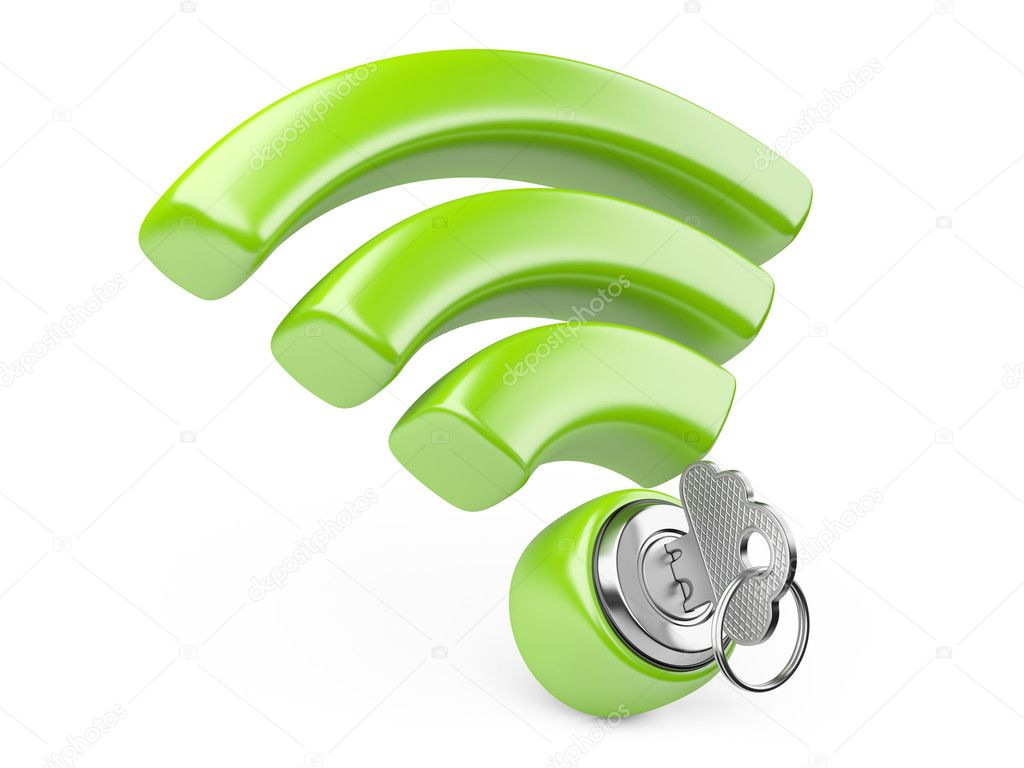 WiFi security concept
