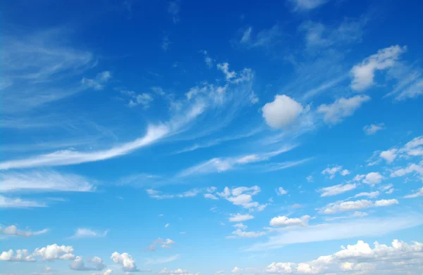 Blue sky background — Stock Photo, Image