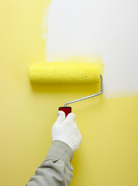 Ролик краски
