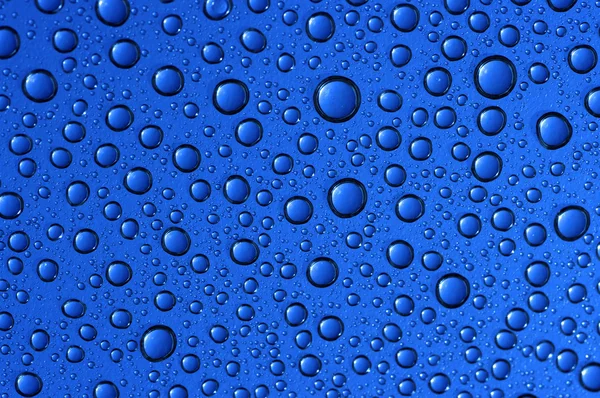 Drops on glass — Stock Photo, Image