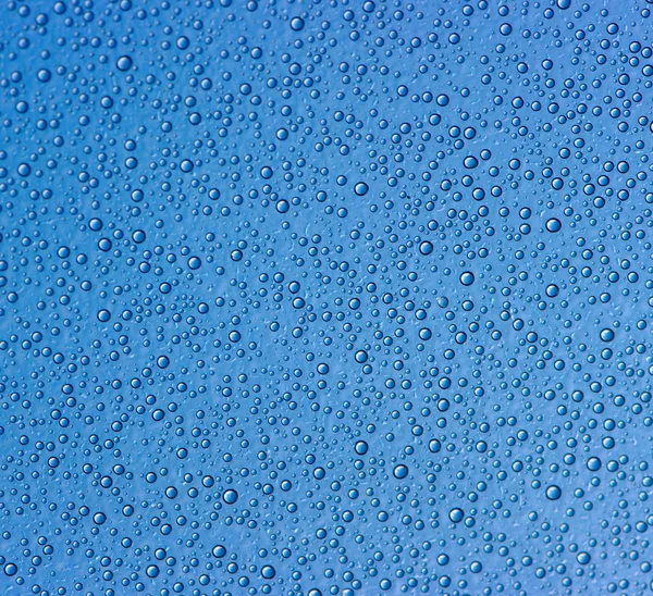 Drops on glass — Stock Photo, Image