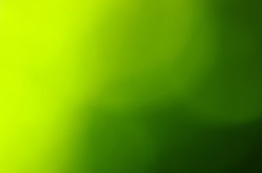 Yeşil bokeh