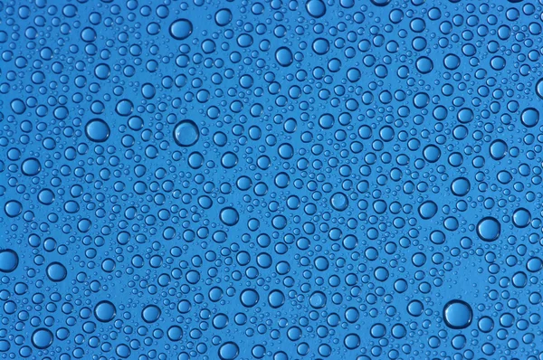 Drops on glass — Stock Photo, Image