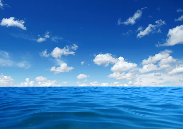 Zee op een hemel — Stockfoto