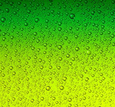 Yeşil su damlaları