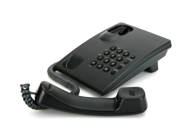 Black phone — Stock Photo, Image