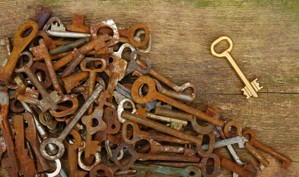 Old keys — Stock Photo, Image