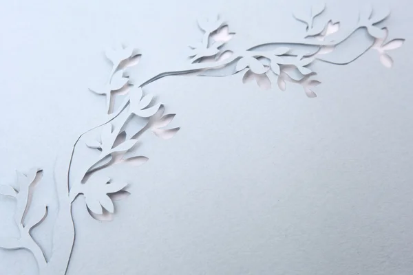 Origami fiore fatto a mano . — Foto Stock