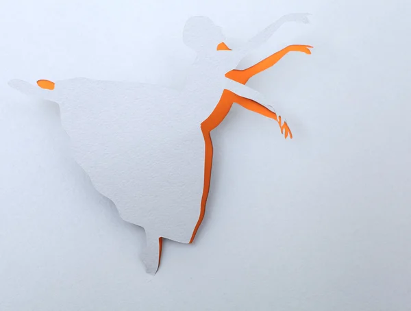 Origami ballerino fatto a mano — Foto Stock