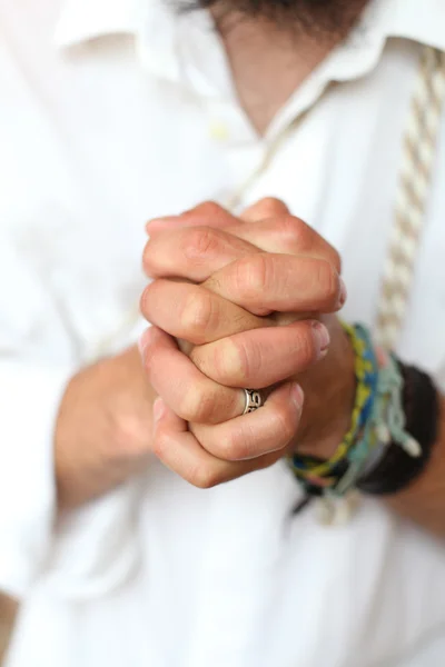 Mãos de oração — Fotografia de Stock