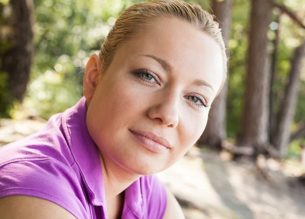 Yoga vrouw — Stockfoto