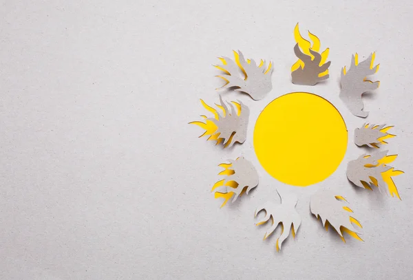 Origami solar — Fotografia de Stock