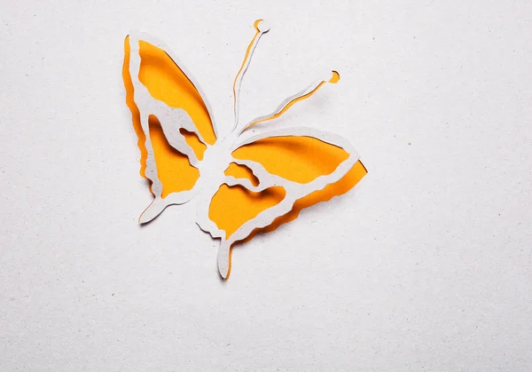 Motyl origami — Zdjęcie stockowe