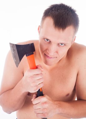 genç adamın ekşitmeden esprili duygusal portre