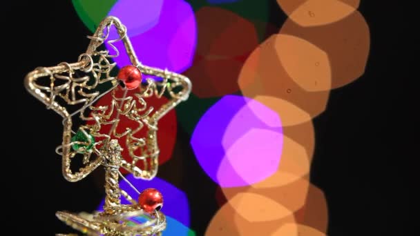 Vánoční dekorace — Stock video