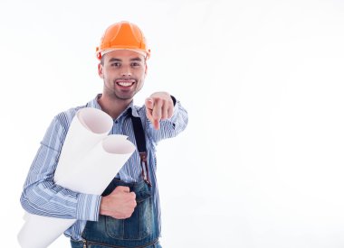 parmağıyla işaret eden bir Oluşturucu