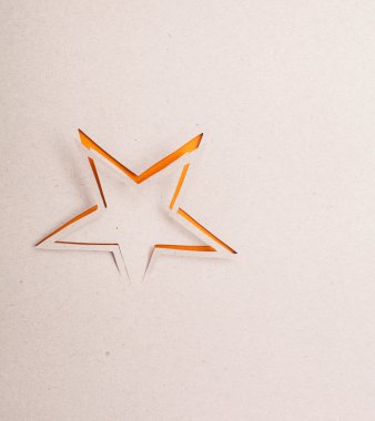 Origami yıldız.