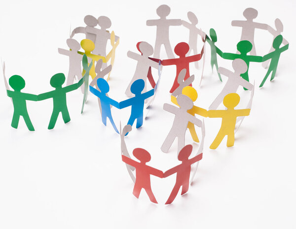 бумажная команда.