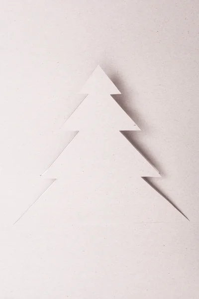 Julgran origami — Stockfoto